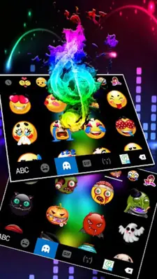 Colorful Music Night android App screenshot 1